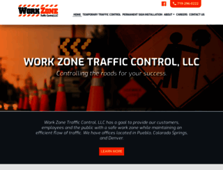 workzonetrafficcontrol.com screenshot