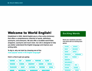 world-english.org screenshot