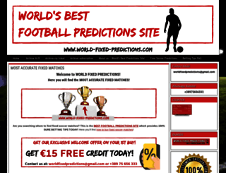 world-fixed-predictions.com screenshot