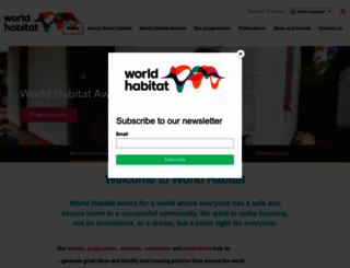 world-habitat.org screenshot