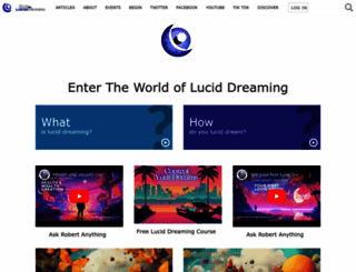 world-of-lucid-dreaming.com screenshot