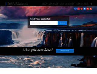 world-of-waterfalls.com screenshot