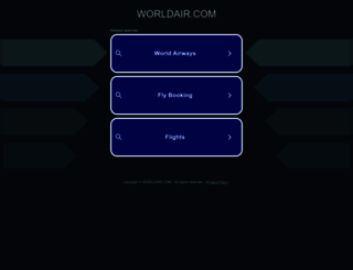 worldair.com screenshot