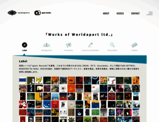 worldapart.co.jp screenshot