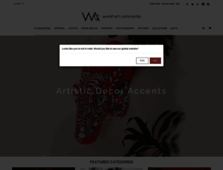 worldartcommunity.com screenshot