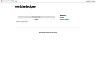 worldasdesigner.blogspot.com screenshot
