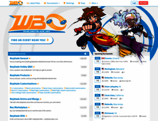 worldbeyblade.org screenshot