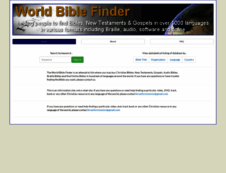 worldbiblefinder.org screenshot