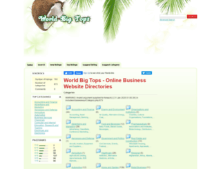 worldbigtops.com screenshot