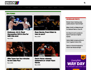 worldboxingnews.net screenshot