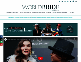 worldbridemagazine.com screenshot
