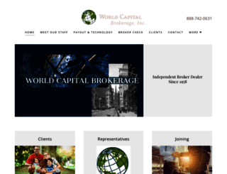 worldcapitalbrokerage.com screenshot