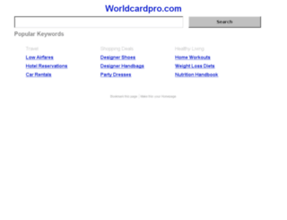 worldcardpro.com screenshot