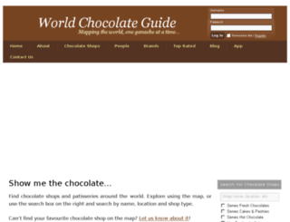 worldchocolateguide.com screenshot