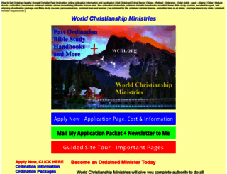 worldchristianshipministries.org screenshot