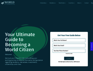 worldcitizenships.com screenshot