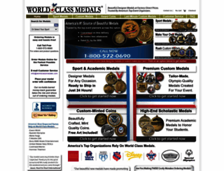 worldclassmedals.com screenshot