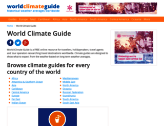 worldclimateguide.co.uk screenshot