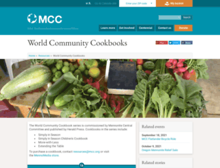 worldcommunitycookbook.org screenshot