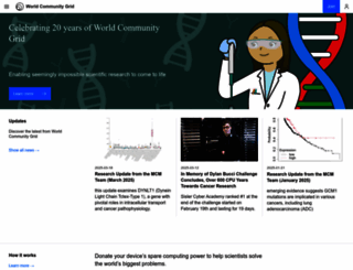 worldcommunitygrid.org screenshot