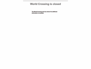 worldcrossing.com screenshot