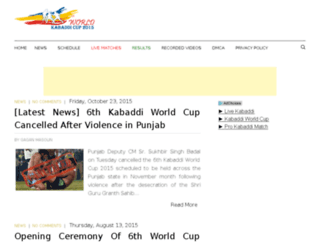worldcupkabaddi2015.com screenshot
