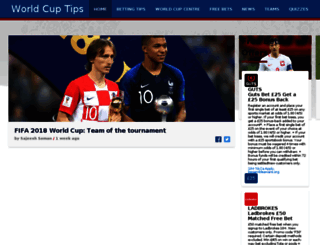 worldcuptips.com screenshot