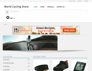 worldcyclingstore.com screenshot