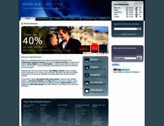 worldexecutive.com screenshot