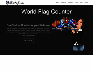 worldflagcounter.com screenshot