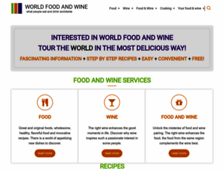 worldfoodwine.com screenshot