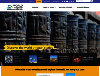 worldfootprints.com screenshot