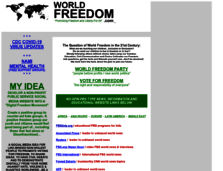 worldfreedom.com screenshot