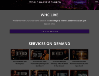 worldharvestlive.com screenshot
