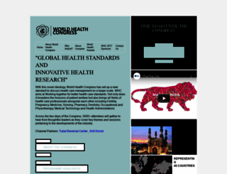 worldhealthcongress17.com screenshot