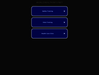worldhealthinfo.net screenshot