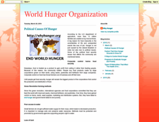 worldhungerorganization.blogspot.com screenshot