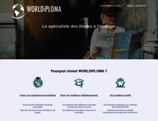 worldiploma.com screenshot