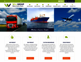 worldlinelogistics.in screenshot