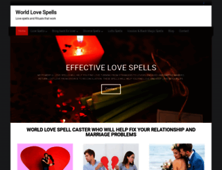 worldlovespells.com screenshot
