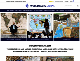 worldmapsonline.com screenshot