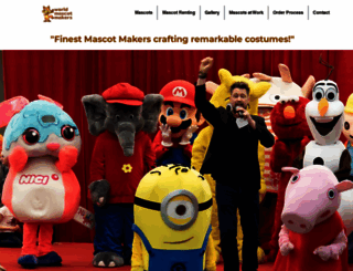 worldmascotmakers.com screenshot