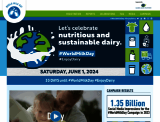 worldmilkday.org screenshot