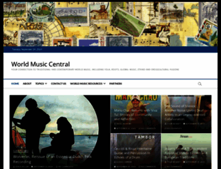 worldmusiccentral.org screenshot