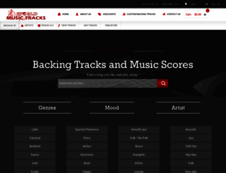 worldmusictracks.com screenshot