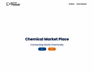 worldofchemicals.com screenshot