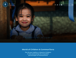 worldofchildren.org screenshot