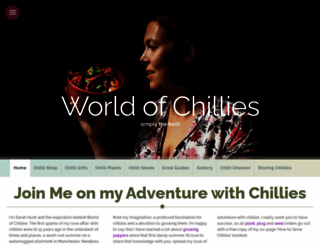 worldofchillies.com screenshot