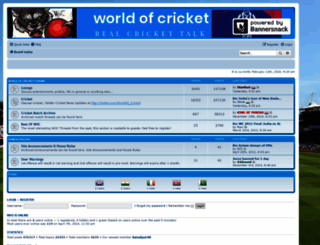 worldofcricket.net screenshot
