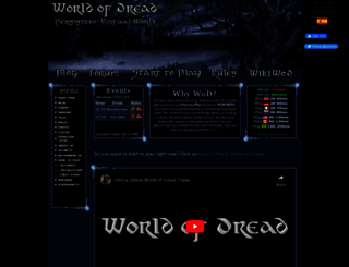 worldofdread.com screenshot